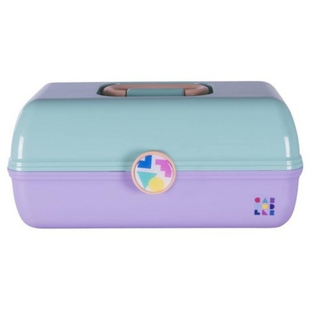 Caboodles On The Go Girl Cosmetic Case - Two Tone - Green / Lavender